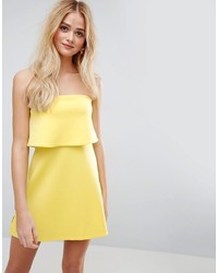 Robe jaune Asos