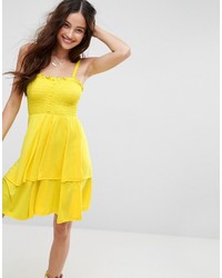 Robe jaune Asos