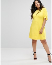 Robe jaune Asos