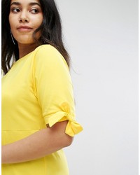 Robe jaune Asos