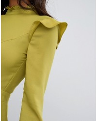 Robe jaune Miss Selfridge