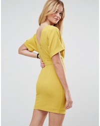 Robe jaune Asos