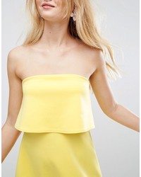 Robe jaune Asos