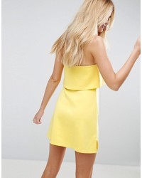 Robe jaune Asos