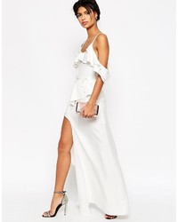 Robe longue beige Asos