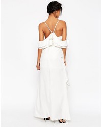 Robe longue beige Asos