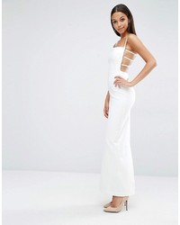 Robe longue blanche Aq/Aq