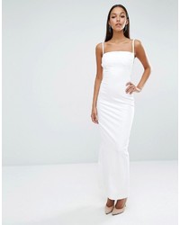 Robe longue blanche Aq/Aq