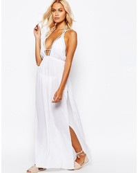 Robe longue blanche Asos