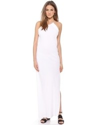 Robe longue blanche DKNY
