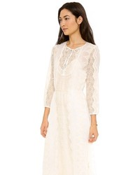 Robe longue blanche Twelfth St. By Cynthia Vincent