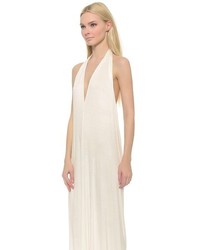 Robe longue blanche