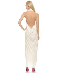 Robe longue blanche