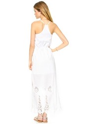 Robe longue blanche Liv