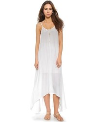 Robe longue blanche