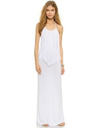 Robe longue blanche Young Fabulous & Broke