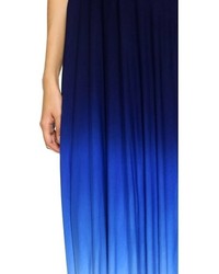 Robe longue bleu marine Young Fabulous & Broke