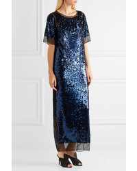 Robe longue bleu marine By Malene Birger