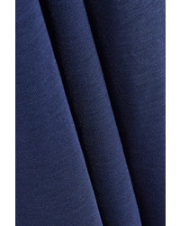 Robe longue bleu marine Acne Studios