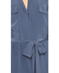 Robe longue bleue L'Agence