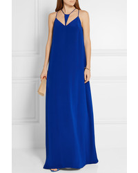 Robe longue bleue Cushnie et Ochs