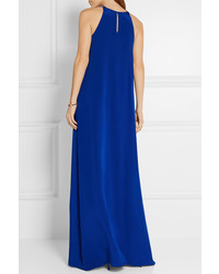 Robe longue bleue Cushnie et Ochs