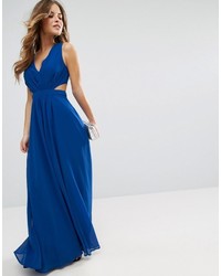 Robe longue bleue Asos