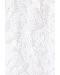 Robe longue en crochet blanche Vix Swimwear