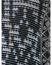 Robe longue en tricot noire Cecilia Prado