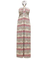 Robe longue imprimée multicolore Anna Field
