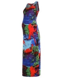 Robe longue imprimée multicolore LOVE2WAIT