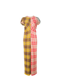 Robe longue imprimée multicolore Marni