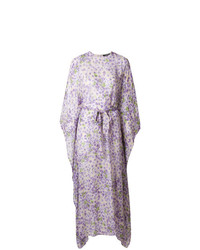 Robe longue imprimée violet clair Twin-Set