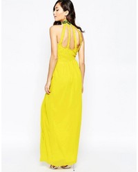 Robe longue jaune Virgos Lounge