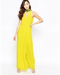 Robe longue jaune Virgos Lounge