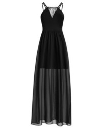 Robe longue noire BCBGeneration