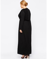 Robe longue noire