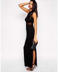 Robe longue noire Asos