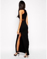 Robe longue noire Asos