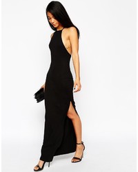 Robe longue noire Asos