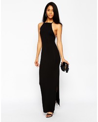 Robe longue noire Asos