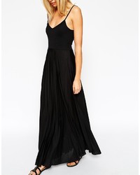 Robe longue noire Asos