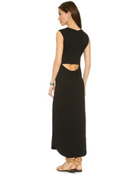 Robe longue noire Feel The Piece