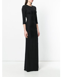 Robe longue noire Murmur