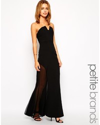 Robe longue noire Jarlo