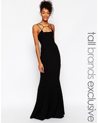 Robe longue noire Jarlo