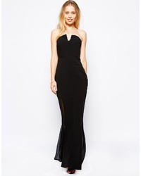 Robe longue noire Jarlo