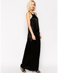 Robe longue noire