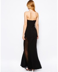 Robe longue noire Jarlo