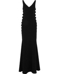Robe longue noire Moschino